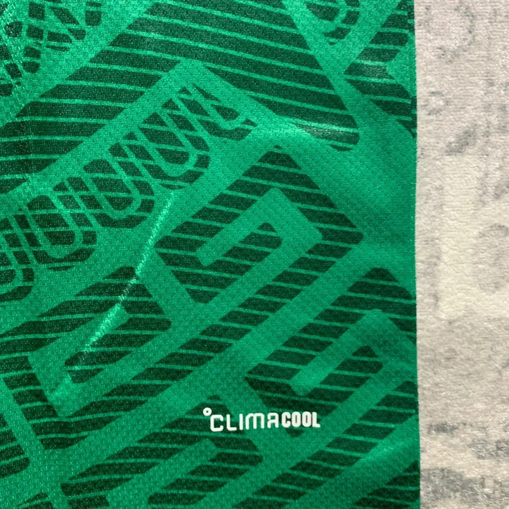 Adidas Mexico Soccer Jersey Mens XL Green New Aztec Graphic Slim Fit Shirt
